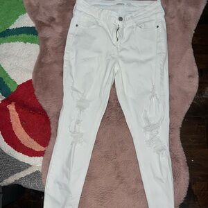 Old Navy Super Skinny White